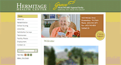 Desktop Screenshot of hermitagehealthcenter.com